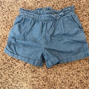 Janie and Jack High Waist Blue Shorts